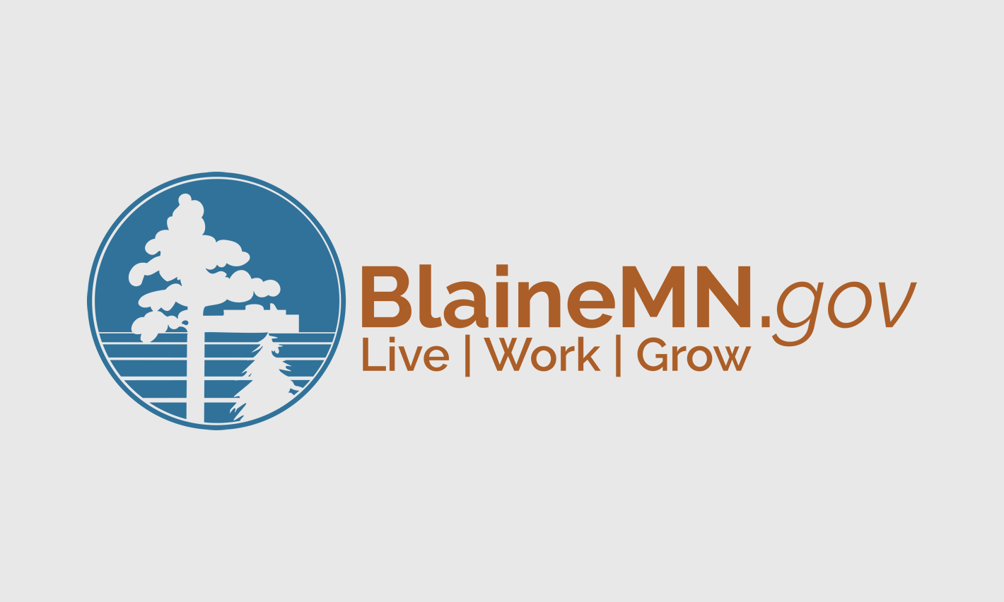 BlaineMN.gov Logo Design