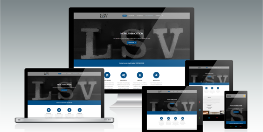 LSV Metals Responsive Website Design