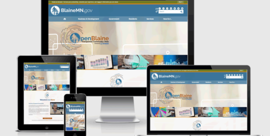 OpenBlaine Responsive Website Design