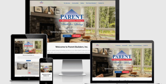 Parent Builders Responsive Website Design