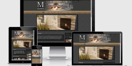 MC Custom Homes Responsive Website Design